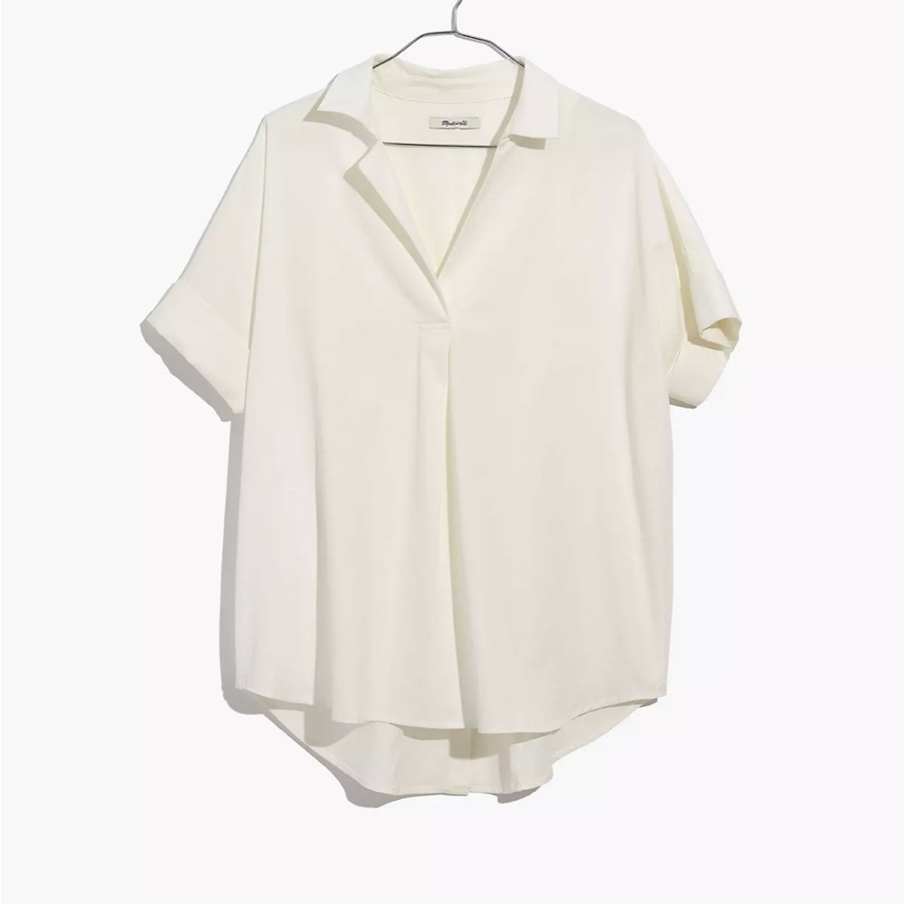 Madewell Courier Button-Back Shirt Size M EUC